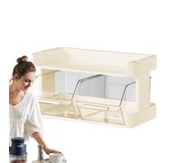 Organisateur de thé - Organisateur de dosettes de thé multi-couches - Rack amovible avec grande capacité - Étagère de rangement solide pour sachets de thé, bols à café, collations, pots à café, salle