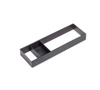 Organisateur de tiroir Orderbox - 150x470mm - Gris - Acier et bois EMUCA