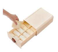 Organisateur De Tiroir Pour Sous Vêtements - Tiroir De Rangement Avec Diviseur - Bac de Rangement pour Cravates,Pour Soutien-Gorge Chaussettes Sous-Vêtements Placard Chambre Salle De Bain Armoire