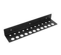 Organisateur de tournevis - 40 x 8 x 5 cm - Support de rangement pour outils à main - Support mural en métal pour lit roulant - Pour établi, marchepied, truelle