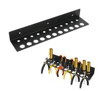 Organisateur De Tournevis - Support Mural Pour Outils, Support Métallique Pour Pinces | Étagère De Rangement Robuste Pour Garage, Sous-sol, Atelier, Abri De Jardin, Établi