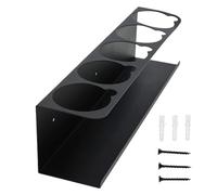 Organisateur De Tubes De Mastic - Support De Rangement Mural, Support À Compartiment Divisé, Base Adhésive Forte | Utilitaire Pour Atelier, Garage, Maison, Pour Cartouches De Calfeutrage, Clé,