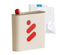 Organisateur de vanité-boîte de rangement de masques de bureau, récipient de réfrigérateur scellé avec couvercle, support cosmétique multifonction, seau de coiffeuse peu encombrant | Organisateur de m