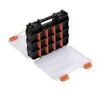 Organisateur De Vis - Séparateurs Amovibles Double Face | Boîte De Rangement Pour Boulons À Vis À Clous De 32 Cm, Tasses De Rangement Profondes Avec Couvercle Transparent Pour Écrous, Perles, Bijoux,