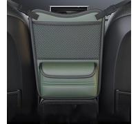 Organisateur de Voiture Double Face pour Toyota Corolla Cross 2022-2026, Filet de Rangement Entre Sièges, Poche Mesh pour Téléphone,D Green
