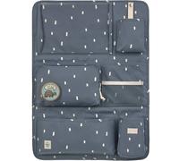 LÄSSIG Organisateur de voiture arrière Car Wrap-to-Go Happy Prints midnight blue