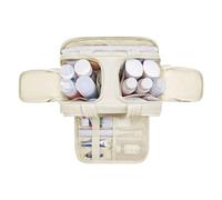 Organisateur de voyage de maquillage - Support de cosmétique pour dames, cube de toilette compact | caddies de soins de la peau élégante pour la beauté essentielle, élégant fourre-tout de kit de lavag