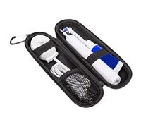 Organisateur de voyage pour les dents - Maison de stockage électrique portable, sac de protection léger | Fermeture éclair durable pour les voyages quotidiens Bureau bagages Outils d'hygiène kit de