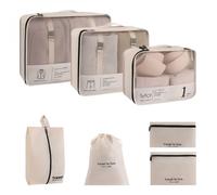 Vivezen - Organisateur de voyage, rangement valise 7 pièces - Plusieurs coloris