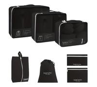 Vivezen - Organisateur de voyage, rangement valise 7 pièces - Plusieurs coloris