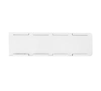 Organisateur de yaourt pour réfrigérateur, 4 capacités, support à yaourt de 9,5 cm de large, installation facile, support à yaourt coulissant peu encombrant pour petits