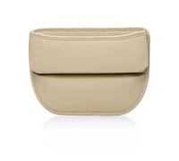 Organisateur D'écart de Siège de Voiture Boîte Rangement Multifonction Siège Voiture Cuir Compartiment Latéral Pochette Pour Portefeuille Clés Cartes Gadgets(Beige)