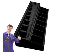 Organisateur d'écrous et de boulons - Plateau du compartiment à outils | Conteneur d'impression 3D portable | Garage Armoire électronique Atelier Boîte à outils Mécanicien de construction Stockage de