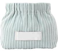 Organisateur d'élastiques à cheveux en velours côtelé, pochette portable multifonction pour accessoires cosmétiques, petite et mignonne, idéale pour un usage quotidien à la maison ou en voyage.