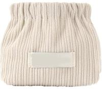 Organisateur d'élastiques à cheveux en velours côtelé, pochette portable multifonction pour accessoires cosmétiques, petite et mignonne, idéale pour un usage quotidien à la maison ou en voyage.