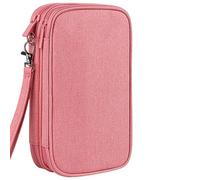 Organisateur D'Électronique De Voyage,Pochette De Transport À Double Couche Avec Fermeture Éclair | Sac de Rangement pour Câbles de Voyage - pour Clés USB, Écouteurs, Téléphones, Chargeurs, Femmes, Ga