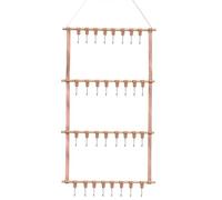 Organisateur des arcs de cheveux - porte-bandeau mural, support de cintre d'arc, affichage de rangement à clip | Bijoux Bracelet Scrunchies Storage Organisateur pour les liens de cheveux Accessoires d