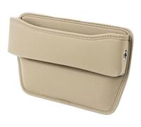 Organisateur d'espace de Siège de Voiture pour Mazda MX-5 MX5 Miata Roadster, PU Cuir Siège Latérale Écart Remplisseur Boîte Rangement Intérieur,B/Beige