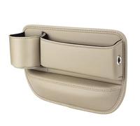 Organisateur D'Espace SièGe Auto pour Audi A3 8Y 45 TFSI e Sportback 2020-2024,avec Porte Gobelet BoîTes Rangement Petits Objets Non SLI Accessoire Interieur,D1/Beige - Pilot