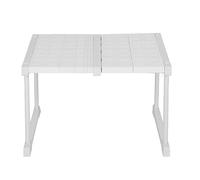 Organisateur d'étagère de placard extensible, gain de place réglable, étagère de tension pour évier de garde-robe, 42 cm de largeur et 32 cm de hauteur, organisateur d'armoire (Longueur 37-48 cm /