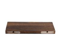 Organisateur D'étagère Flottante Mural de Style Moderne, Présentoir en Bois de Haute qualité avec Une Forte Force Portante, Résiste à la Déformation, 15,7 X 5,5 X 0,8 Pouces, Rangement pour