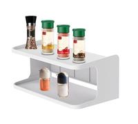 Organisateur d'étagères à côté du lit : Construction Minimaliste de Style Moderne, Installation Facile, Polyvalente, Solution de Rangement Pratique | pour Organiser Les Articles Essentiels