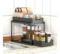 Organisateur d'évier de cuisine - Organiseur de placard de cuisine - Organiseur de salle de bain - Organiseur de tiroirs - Organiseur d'étagère de cuisine - Organiseur pour cuisine, salle de bain