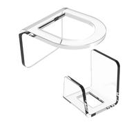 Organisateur d'évier de cuisine - Support de récipient en acrylique transparent, support multi-fentes, matériau réutilisable | Beau cadeau pour ranger l'éponge de brosse à plat