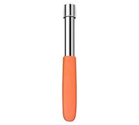 Organisateur d'évier étroit en acier inoxydable - Extracteur de noyaux de fruits - Pomme - Poire Easy Twists - Ustensiles de cuisine vintage (orange, taille unique)