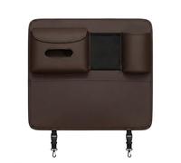 Organisateur Dossier Siège en Cuir pour Mercedes-Benz Sprinter/Vito | Protection Dossier avec Porte-Bouteilles, Filet pour Téléphone, Porte-Mouchoirs et Grande Poche de Rangement Suspendue