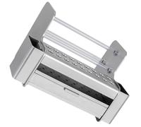 Organisateur D'outils de Bureau Portable, Support Multifonction avec Tiroir | Rangement pour Tournevis et Brucelles, Usage Maison ou Garage, Structure Robuste Pvc Pe, Argenté