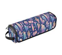 Organisateur d'outils de coiffure géant translucide 2 en 1 et tapis résistant à la chaleur, organiseur portable pour outils chauds, fer à friser, fers plats, volumateur de cheveux, coiffeur, étui de