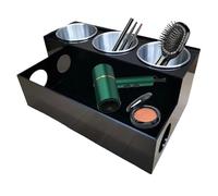 Organisateur d'outils de coiffure,organisateur d'appareils capillaires - Support de rangement pour brosse à cheveux de salle de bain | Boîte de rangement multifonctionnelle pour brosse à cheveux en ac