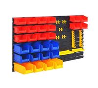 Organisateur d'Outils de Garage Mural Boîte Stockage Etagères Rangement vidaXL