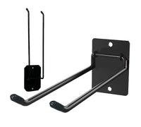 Organisateur d'Outils de Garage | Support Mural en Acier pour Pelles et Râteaux | Rangement pour Outils d'Extérieur | Pour Maison Extérieur Abri Cour Jardin Râteau Magasin Travail Balais Serpillières