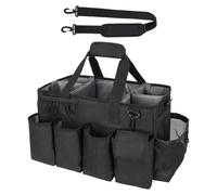 Organisateur d'outils de jardinage avec poignée et sangle pour 3 femmes, voiture, maison, plage, camping, chambre, salle de bain