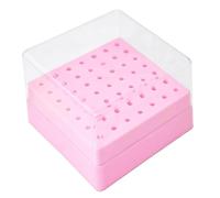 Organisateur d'Outils de Manucure Boîtier Avec 49 Trous Et Couvercle