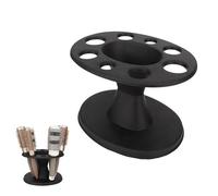 Organisateur d'outils pour Cheveux, Support de Brosse à Cheveux, Organisateur de Support de Brosse à Cheveux, Support de Peigne Rond en Plastique, Présentoir pour Salons et
