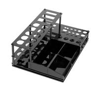 Organisateur D'Outils RC, Kit de Rangement Portable Multifonctionnel pour une Gestion Efficace des Outils dans le Garage, Matière Plastique, Idéal pour les Amateurs (BLACK)