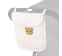 Organisateur Du Berceau - Sac De Rangement De Berceau 2 Poches, Accessoire De Litière De Pépinière | Attachement De L'organisateur De Chevet Pour Bébé, Sac De Rangement De Basset Avec Compartiments Po