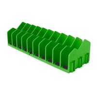 Organisateur en aluminium - Rack de rangement d'outils robuste durable et peu encombrant | Support multiple, organisateur d'atelier de garage, design facile d'accès, portable