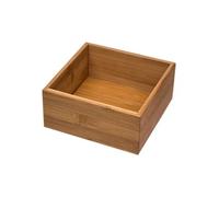 - Organisateur en Bambou "Tidy Smart" 15x15cm Naturel