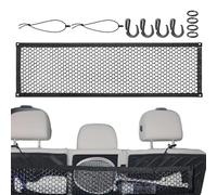 Organisateur en de Voiture: Filet en Nylon Stable, Espace Multipoches, Gestion de la Charge du véhicule, Voyage sécurisé | pour Plus de commodité 'Organisation 'Emballage véhicule à