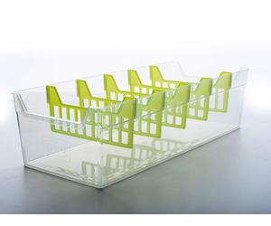 Organisateur épices cuisine BranQ plastique transparent 1640