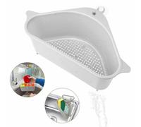 Organisateur et passoire angulaires universels pour l'évier de la cuisine