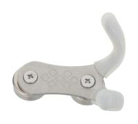Organisateur Magnétique pour Porte-filtre Expresso à Double Crochet | Acier Inoxydable, Finition Mate, Montage Mural, pour Poignées et Accessoires Espresso, Structure Renforcée