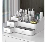 Organisateur maquillage grand - 3 tiroirs 8 compartiments bijoux et cosmétiques