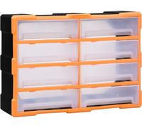 Organisateur multi-tiroirs 8 grands tiroirs 52x16x37 cm