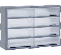 Organisateur multi-tiroirs 8 grands tiroirs 52x16x37 cm