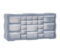 Organisateur multi tiroirs avec 18 tiroirs centraux 38x16x47 cm G